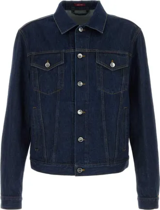 Gucci Blue Point Collar Denim Jacket