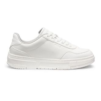 HUGO BOSS Hugo Mens Yarrow Tenn Low Top Lace-Up Sneakers in White - Size UK 11