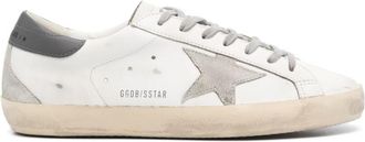 Golden Goose White Leather Sneakers