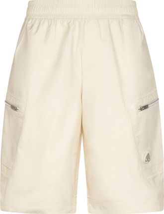 Moose Knuckles Relaxed Fit Cargo Shorts with Zippered Pockets