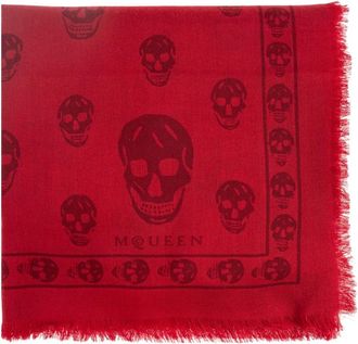 Alexander McQueen Mujer, Accesorios, Rojo, Talla: ONE Size