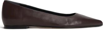 Aeyde Schoenen, Dames, Bruin, 38 1/2 EU, Leer, Cassy Ballet Flat