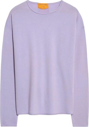 Guest In Residence Felpa girocollo oversize - Viola