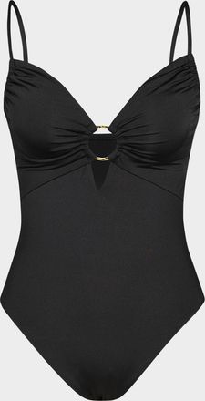 Sunshine 79 Solid Sweetheart One-Piece Swimsuit