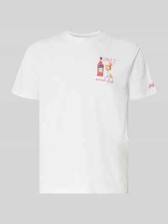 MC2 Saint Barth T-Shirt mit Stitchings Modell PORTOFINO in Weiss, Gr&ouml;&szlig;e XXL