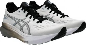 Asics Mens Gel Kayano 31 Shoes In White Piedmont Grey