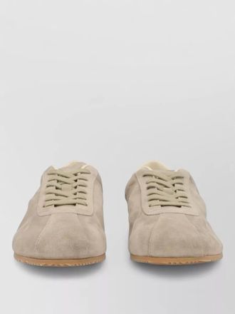 Common Projects low top suede sneakers perforated rubber sole