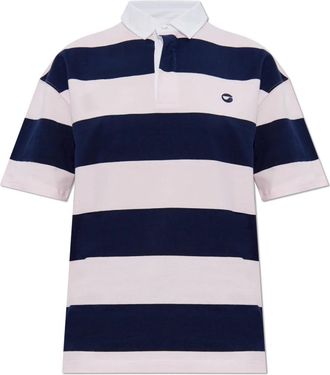 Coperni Gestreept katoenen poloshirt - Dames - Polos - Blauw - XS - Katoen - Tops