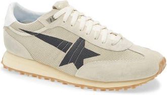 Golden Goose Running Marathon Sneaker in Beige/black at Nordstrom, Size 12Us