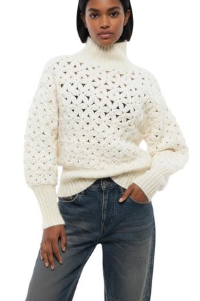 Fabiana Filippi White Knitted Sweater
