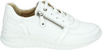 Hartjes Schoenen, Dames, Wit, 38 1/2 EU, Leer, 162.2401/16 Low Sneaker
