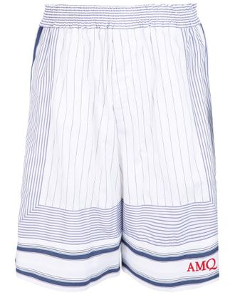 Alexander McQueen Alexander Mcqueen Striped Bermuda Shorts