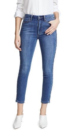 Joe's Charlie High Rise Skinny Ankle Jeans In Pandora