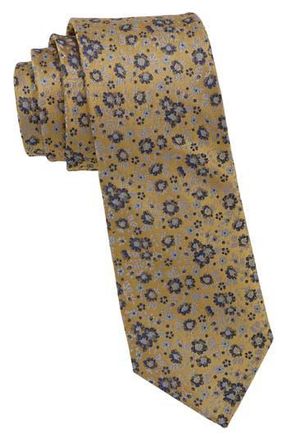 Ben Sherman Ditsy Floral Tie in Gold at Nordstrom Rack
