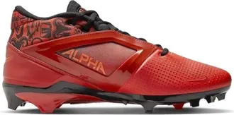 Nike Mens Nike Alpha Menace 4 Pro FQ3984-600 Red Black Molded Football Cleats UWU862