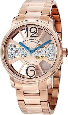 Stührling Legacy Rose Gold-tone Dial Mens Watch M15450