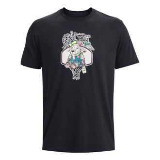 Under Armour Carnival Goat Short Sleeve T-shirt Black 1377248-001