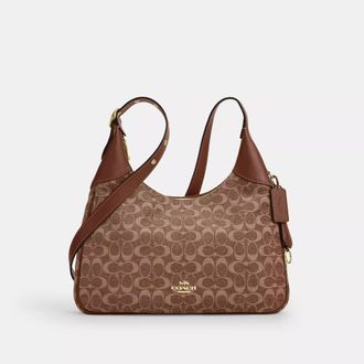Coach Ella Shoulder Bag In Signature Chenille