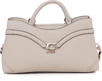 Guess Dea Girlfriend Satchel - Dames - Handtassen - Wit - ONE Size - Tassen