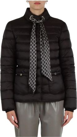 Marciano Avery Padded Sjaal Jas - Dames - Winterjassen - Zwart - S - Leer - Jassen