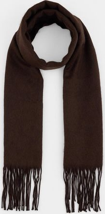 Trendyol SHOES Dames Bruin Effen Sjaals