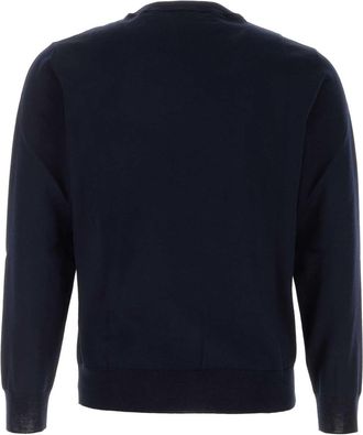 Valentino Garavani Mens Vlogo Sweater Navy