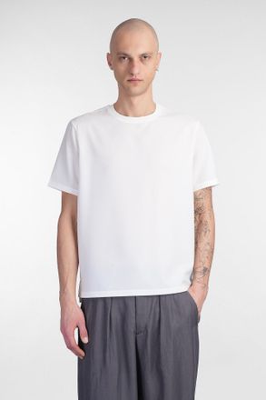 Attachment T-shirt In White Polyester