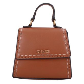 Guess Mini Tas van Kunstleer - Dames - Handtassen - Bruin - ONE Size - Leer - Tassen