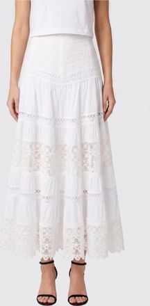 Charo Ruiz Ibiza Gonna in cotone e pizzo Charo Ruiz Ibiza