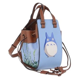 Loewe Pre-owned Bucket Bag - Dames - Vintage Tas - Blauw - ONE Size - Leer - Vintage