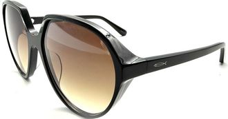 Saraghina ELTON 933FF Mens Sunglasses Black Size 61