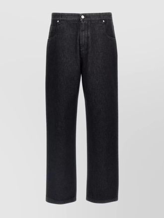 Fendi denim straight-leg regular-fit jeans