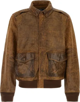 Polo Ralph Lauren Giacca in pelle - Marrone