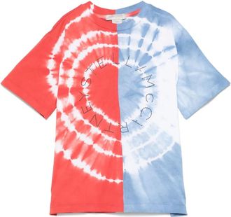 Stella McCartney tie-dye T-shirt - kids - Cotton - 10 - Blue