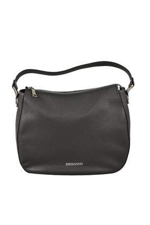 Ermanno Scervino Leather Hobo Bag - Grey