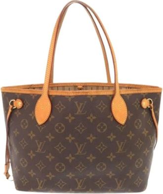 Louis Vuitton Pre-owned Tote Bags, female, Beige, Size: ONE SIZE Pre-owned Vintage Monogram Tote Bag