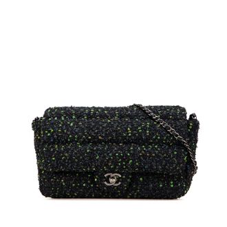 Chanel Tweed Flap Schoudertas