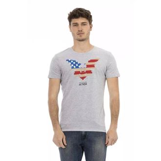 Trussardi Action T-Shirt - Tops - Hombre - Gris - 2XL