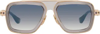 Dita Eyewear LXN-EVO Blue Gradient Navigator Mens Sunglasses DTS403-A-02 54