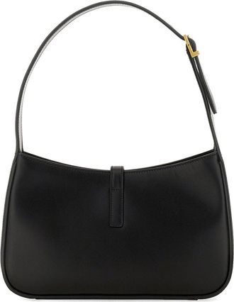 Saint Laurent Womens Hobo Bag Le 5 &Agrave; 7 Black Calf Skin Shoulder