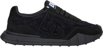 Dolce & Gabbana Black Logo Collection Sneakers