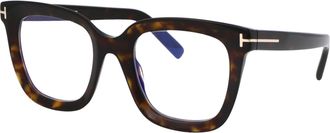 Tom Ford FT5880-B Havana Acetate Eyeglasses - Havana