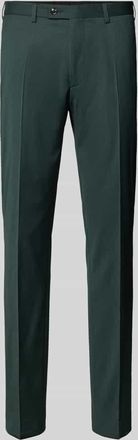 Digel Slim Fit Anzughose mit B&uuml;gelfalten Modell Move Apollo in Gruen, Gr&ouml;&szlig;e 48