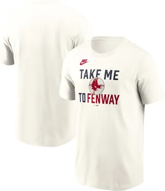 Nike Boston Red Sox Cooperstown 70s Inspired Nike Mens MLB T-Shirt in Brown | N19911KBRS-9V0