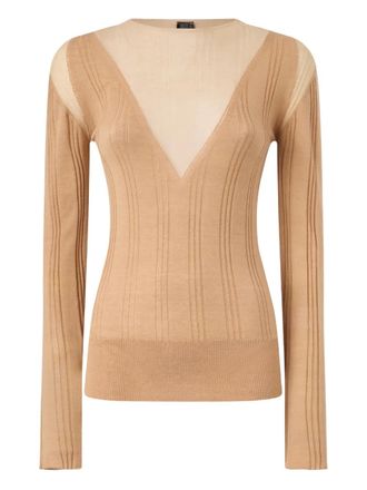Pinko ribbed top - Neutrals
