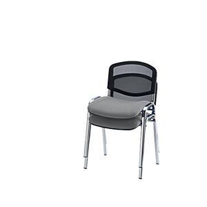 Nowy Styl Nowy Styl - Silla Para Visitas Apilable Respaldo Reticulado Armaz&oacute;n