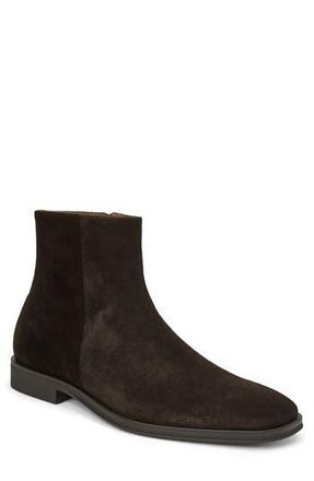 Bruno Magli Raging Leather Ankle Boot in Brown Suede at Nordstrom Rack, Size 15