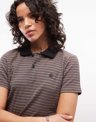 Carhartt Work in Progress Dion - Polo a righe multicolore
