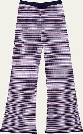 Kule The Andrea Striped Knit Pants