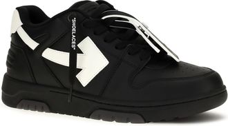 Off-white Mens Out Of Office Sneakers Black-White Black/white